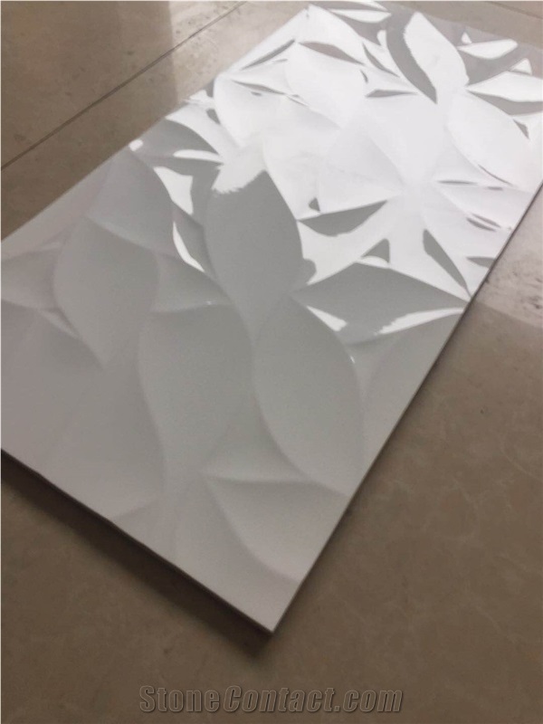 Glossy Ceramic Wall Tiles Jazz Bloom Ceramic Tile