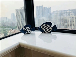White Marble Window Sill Pure White Threshold Cast