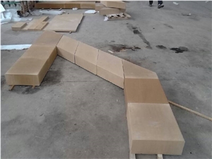 Yellow Sandstone Kerbstone Road Curbs Kerbs
