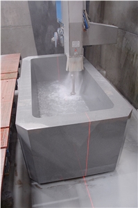 Bollingen Sandstone Cnc Carved Bath Tub