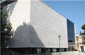 St. Caterina Travertine Facade