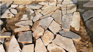 Rusty Slate Fieldstone Walla Cladding Ledge Decor