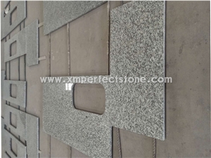 Chinese White Grey Granite G439 Custom Vanity Tops