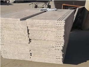 Gold Granite Steps Stair with Anti Slip Polished