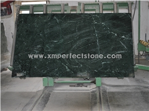 Indian Dark Green Marble for Walling Design