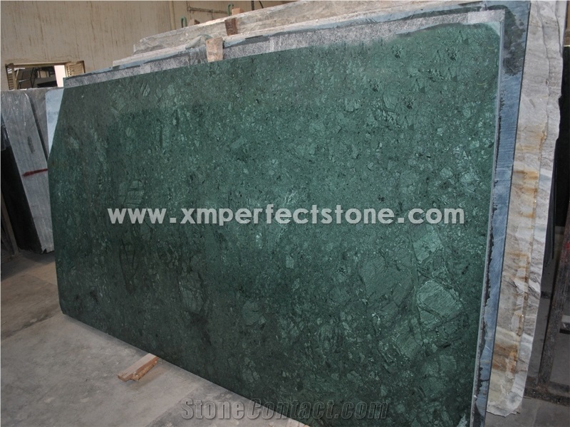 Indian Dark Green Marble for Walling Design