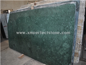 Indian Dark Green Marble for Walling Design