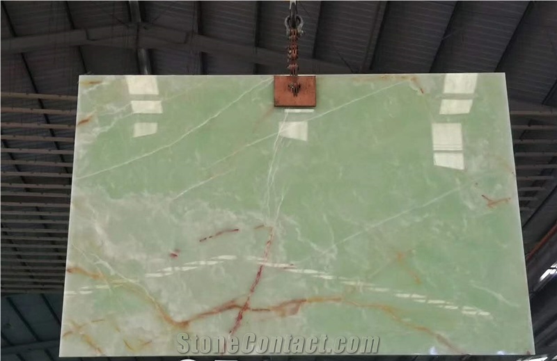 New Green Onyx for Home Decor & Book Match Pattern