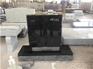 Black Galaxy Book Monument
