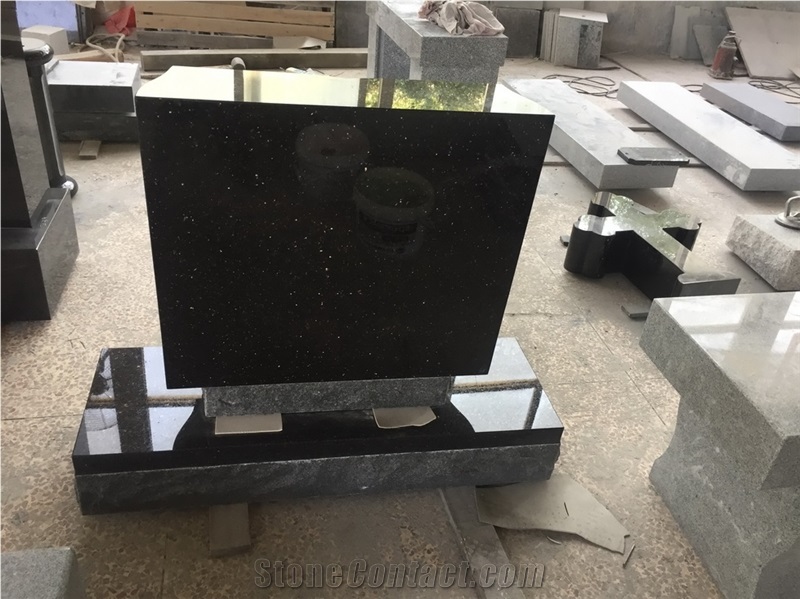 Black Galaxy Book Monument