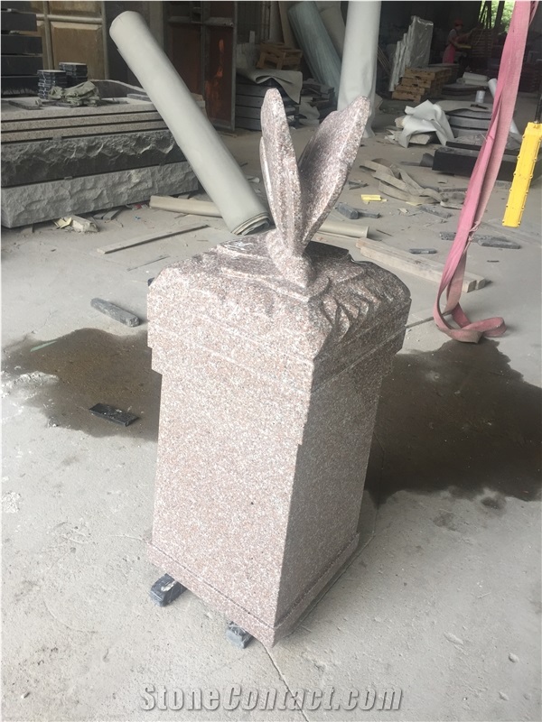 Pink Bahama Blue Cremation Monuments