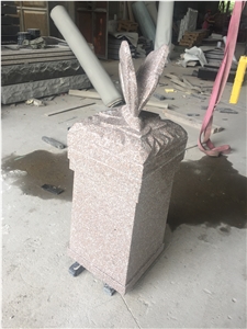 Pink Bahama Blue Cremation Monuments