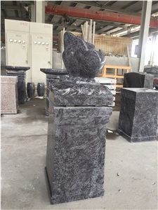 Pink Bahama Blue Cremation Monuments