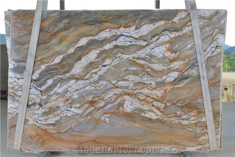 Fascination Crystal Quartzite 2cm Slabs