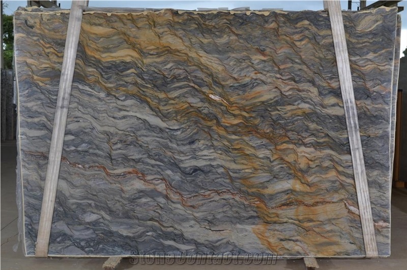 Fusion Multicolor Exotic Quartzite 2cm Slabs