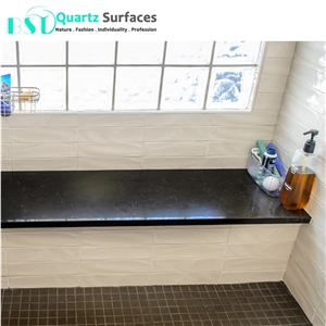 Brown-Based Quartz Stone Dining Table Top