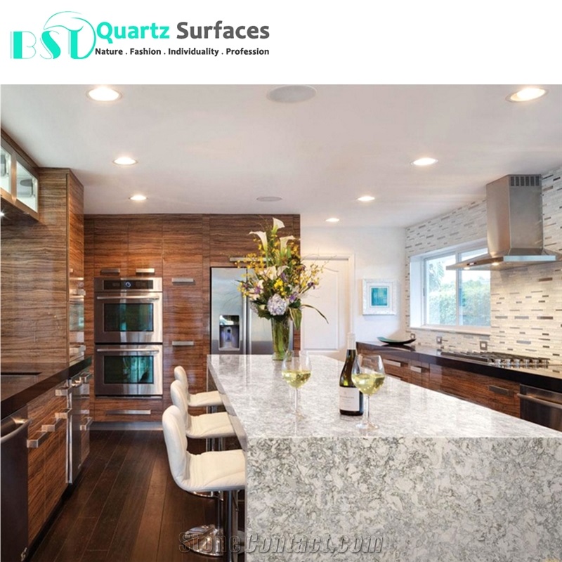 Gold Quartz Countertop More Dureble Than Granite