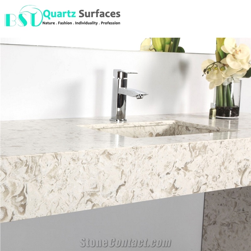 Gold Quartz Countertop More Dureble Than Granite