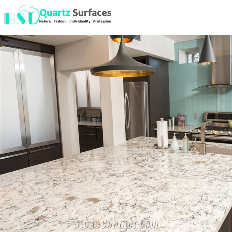 Gold Quartz Countertop More Dureble Than Granite