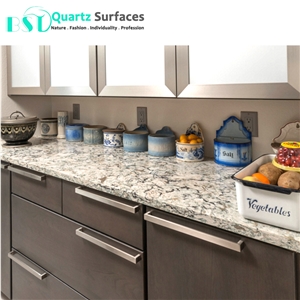 Gold Quartz Countertop More Dureble Than Granite