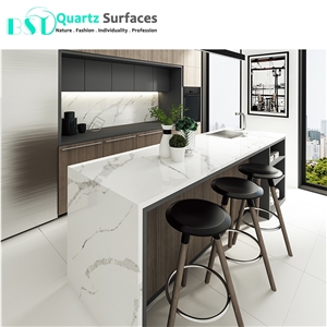 Marble Imitation Quartz Stone Counter Top
