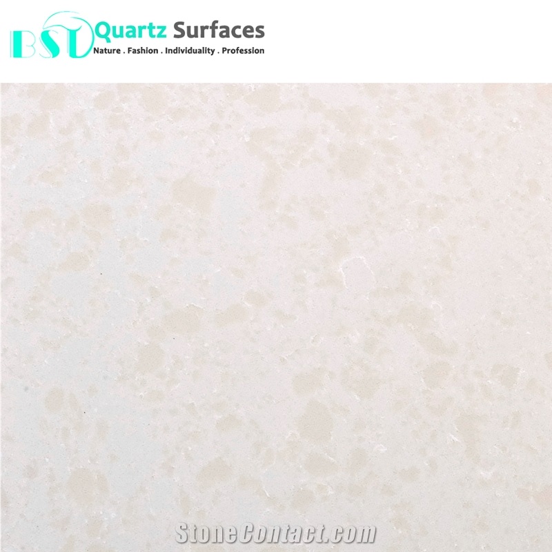 Pink Veined Quartz Stone for Kitchen Countertop