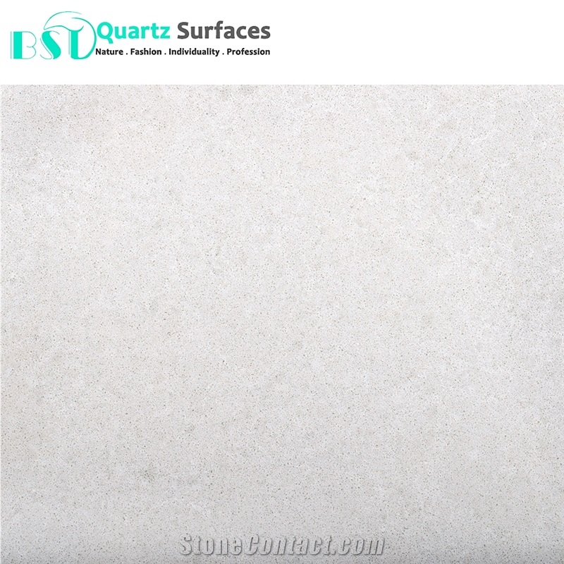 Pink Veined Quartz Stone for Kitchen Countertop