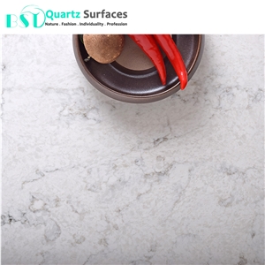 White Carrara Artificial Quartz Stone Slab White Carrara Artificial Quartz Stone Slab