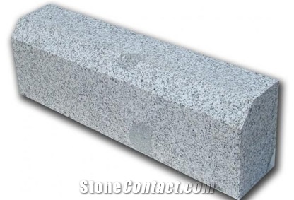 Bergama Grey Granite Landscaping Stones, Roadside Stone, Kerbstone