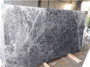 Damasta Marble Slabs, Damasta Silver Grey Greece Marble Damasta Marble Slabs, Damasta Silver Grey Greece Marble