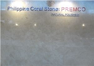 Philippines Brown Coral Stone Natural Polished