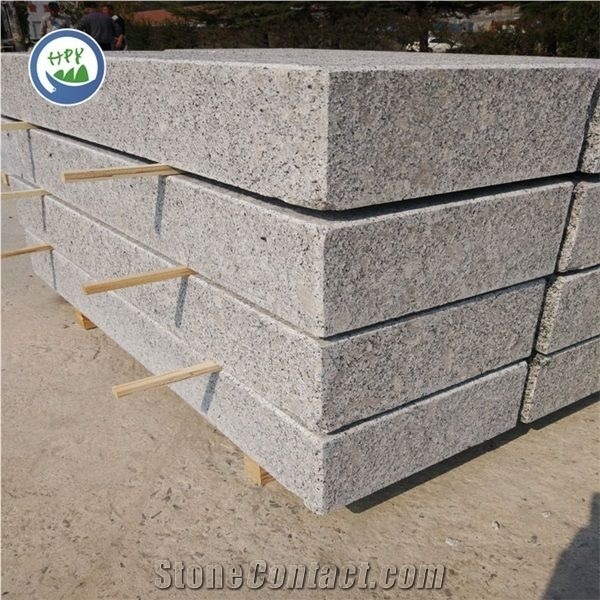 G383 Grey Granite Stairs & Steps, Stair Riser