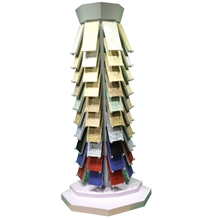 6 Side Quartz Stone Display Rack