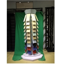 6 Side Quartz Stone Display Rack