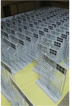Desktop Quartz and Granite Stone Display Rack