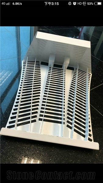 Metal Quartz Countertop Sample Display Rack