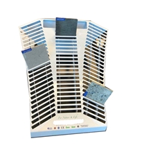 Metal Quartz Countertop Sample Display Rack
