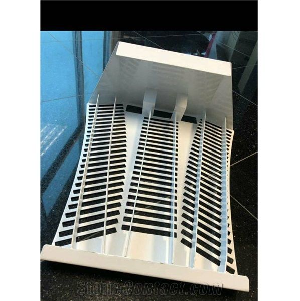 Metal Quartz Countertop Sample Display Rack
