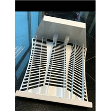 Metal Quartz Countertop Sample Display Rack