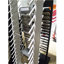 Metal Quartz Stone Display Rack