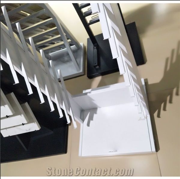 Metal Quartz Stone Display Rack