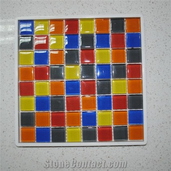 Mosaic Display Panel Plastic Tray Mosaic Stock
