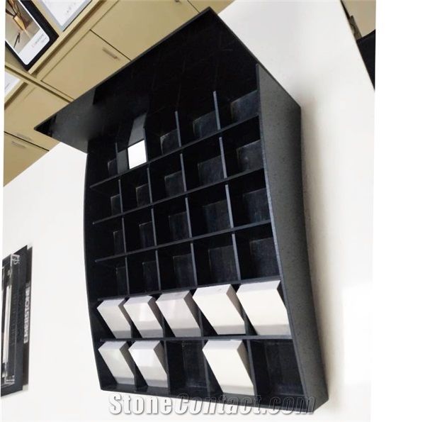 Quartz Countertop Desktop Surface Sample Display Case
