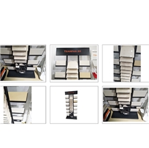 Quartz Granite and Marble Tile Display Rack