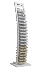 Quartz Stone Display Rack for Marble Granite