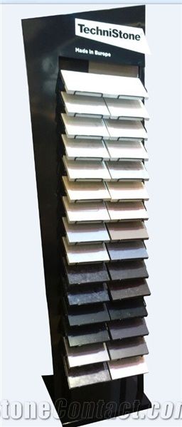 Quartz Stone Display Rack Showroom and Workshop