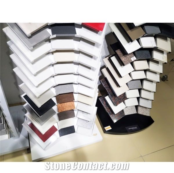 Quartz-Stones-Display-Stand for Granite Tile Stone