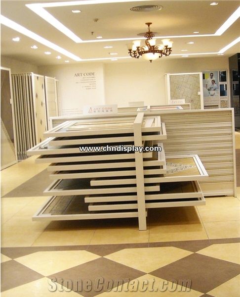 Stone Tile Showroom Stand