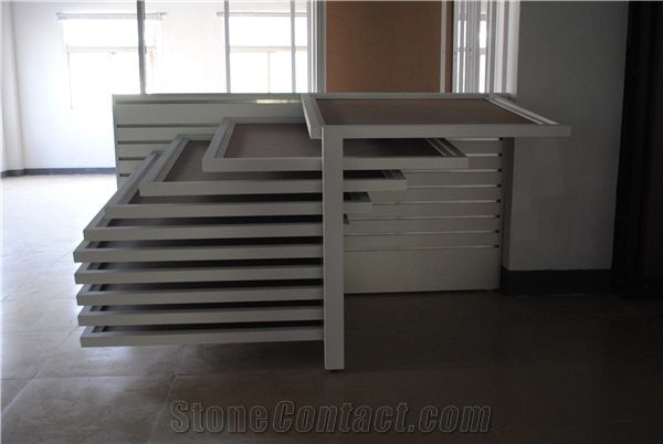 Stone Tile Showroom Stand