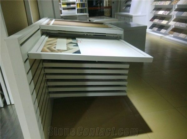 Stone Tile Showroom Stand